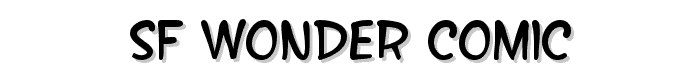 SF Wonder Comic font